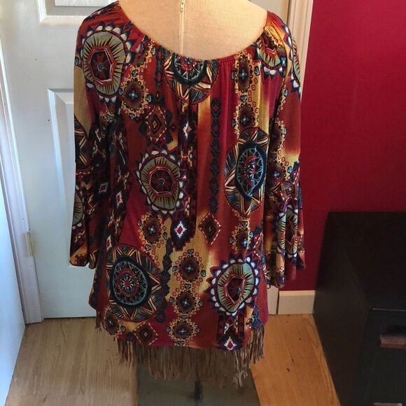 2b together boho styled top sz M - Picture 5 of 8